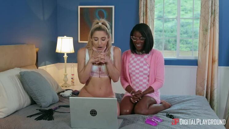 [Episodes] - Blonde Abella Danger and Brunette Ana Foxxx Toy Play - Episode 2 - Abella Danger