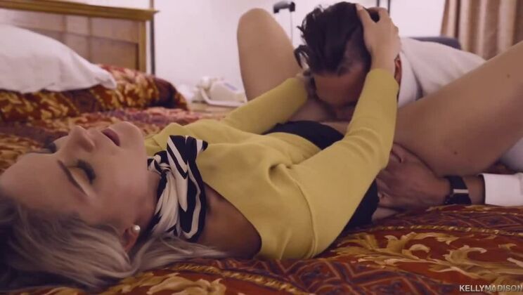 [KellyMadison] - Blonde slut Lisey Sweet loves deepthroat and anal - Quinton James - Lisey Sweet