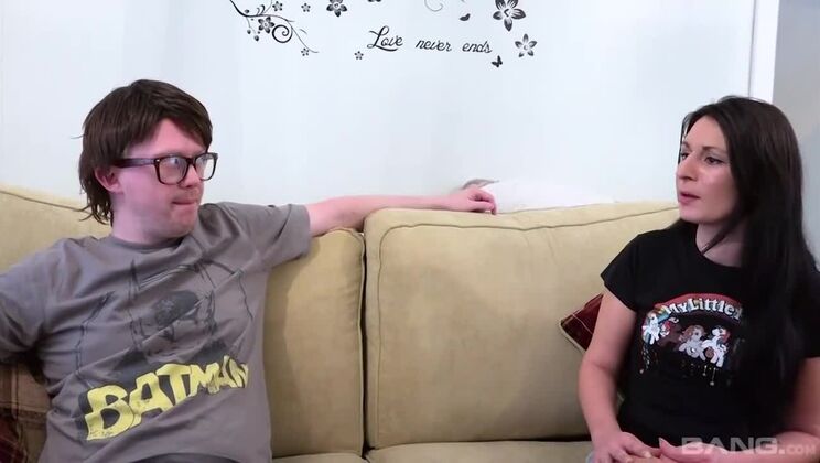 [BANG.com] - Brunette Sophie Garcia Gives Sloppy Deepthroat - Sophie Garcia