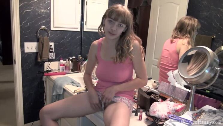 [WeAreHairy] - Dani's Big Tits and Blonde Hair Before the Shoot - Regina