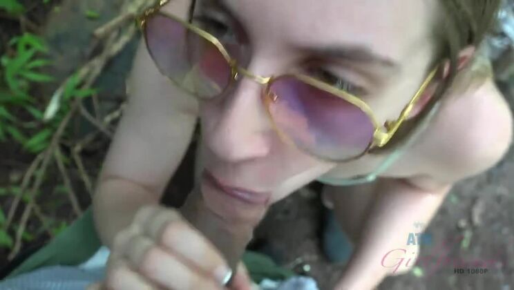 [ATKGirlfriends] - Niki Snow exhibitionist outdoor fuck - POV action - Niki Snow