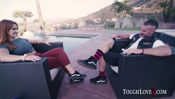 [ToughLoveX] - Siri Dahl Behind The Scenes - Redhead Slut Creampie - Abby Adams