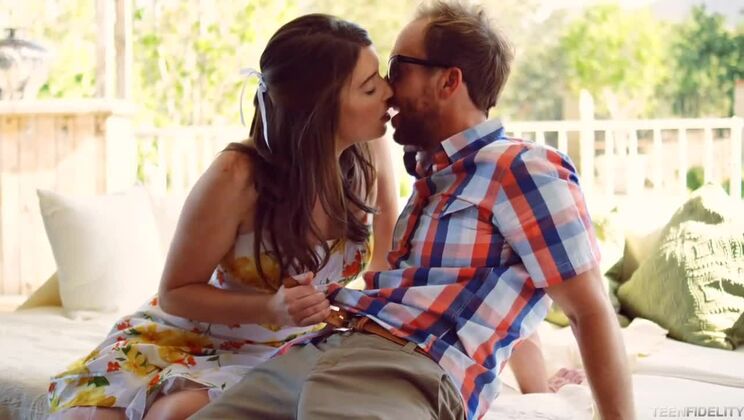 [TeenFidelity] - Outdoor Threesome with Freckled Jorden Kennedy and Ryan Madison - Ryan Madison - Jorden Kennedy