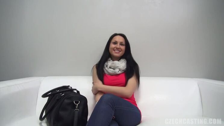 [CzechCasting] - Barbora the Hot Brunette Loves Cum - Adria Rae - Chloe Amour