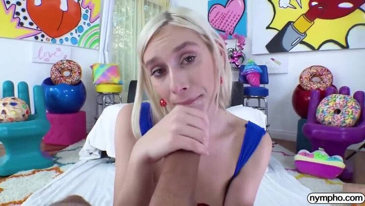 [Nympho] - Kay Lovely Blonde Sex Toy Lovin - Kay Lovely