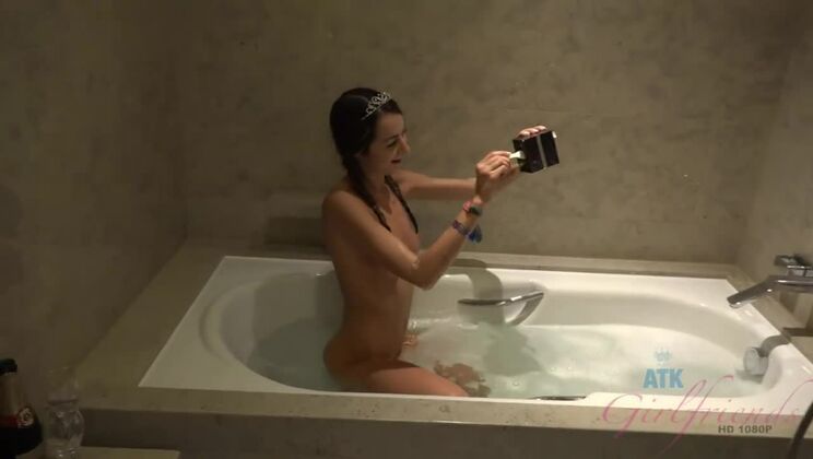 [ATKGirlfriends] - Lily Adams Gets Fucked Hard in the Shower & Creampied - Lily Adams