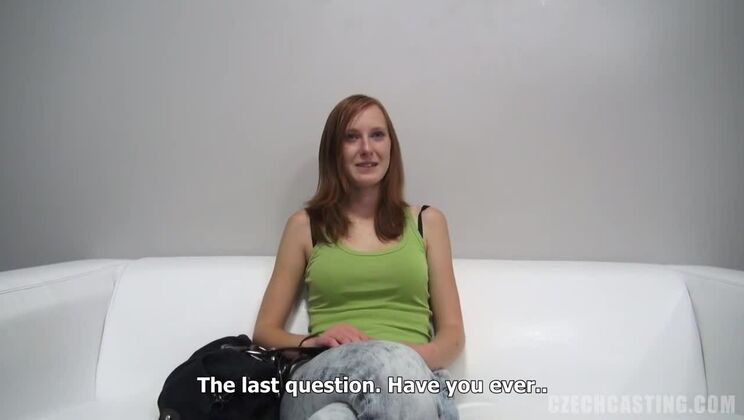 [CzechCasting] - Pretty Czech Redhead Jarka - Casting DP Fun - Alexandra