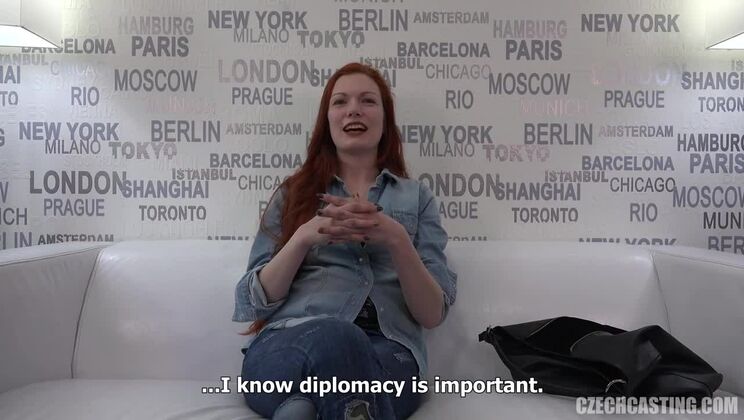 [CzechCasting] - European Redhead Casting - Nikola - Andrea