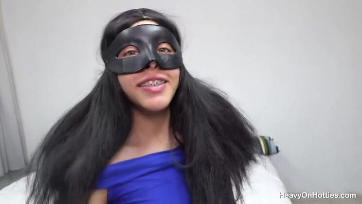 [HeavyOnHotties] - Canela Mask - Facial Shit POV