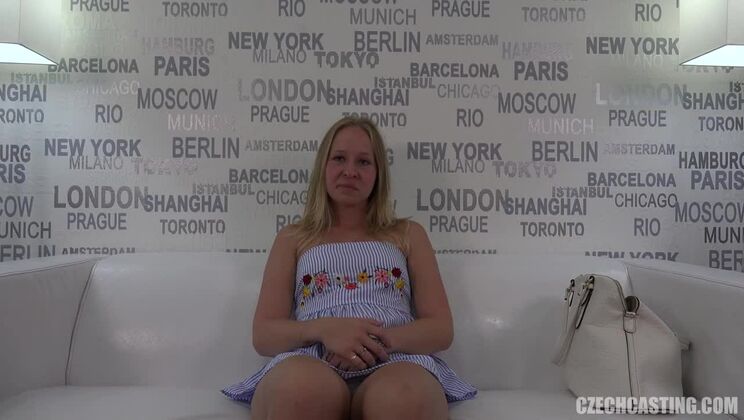 [CzechCasting] - Czech Blonde Casting with Veronika - Amazing