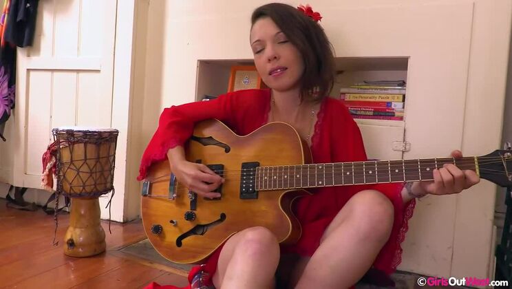 [GirlsOutWest] - Ruby Rosette - Small Tits Babe Plays Alone