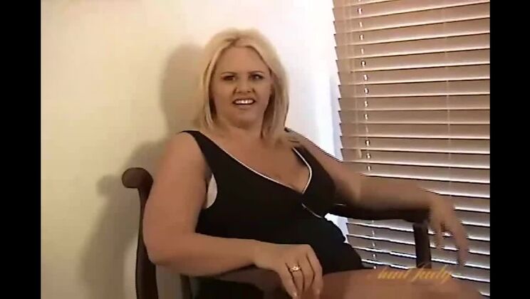 [AuntJudys] - Cally's Striptease Casting Session - Ember Stone