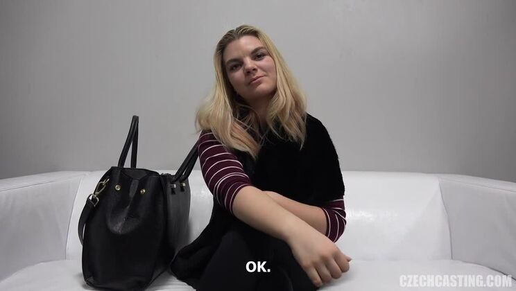 [CzechCasting] - Blonde Babe Aneta Rocks Casting Couch