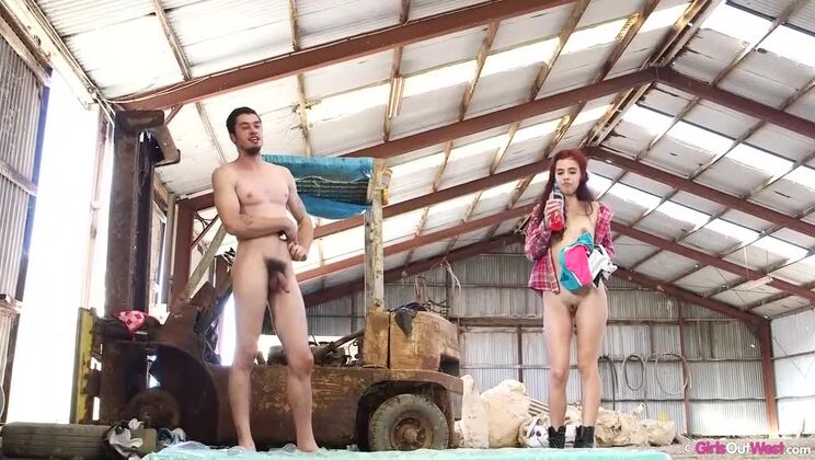 [GirlsOutWest] - Hot Casting: Sonia & Lucas - Small Tits Brunette Fuck - Bella Margo