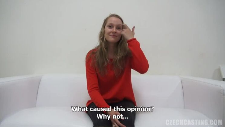 [CzechCasting] - Barbora Hot Czech Blonde Fuck - Ava Mendes