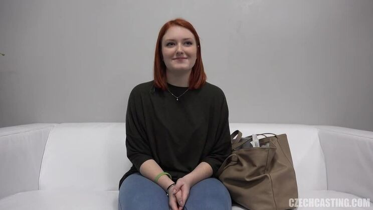 [CzechCasting] - Big Ass Redhead European Casting Scene - Monika