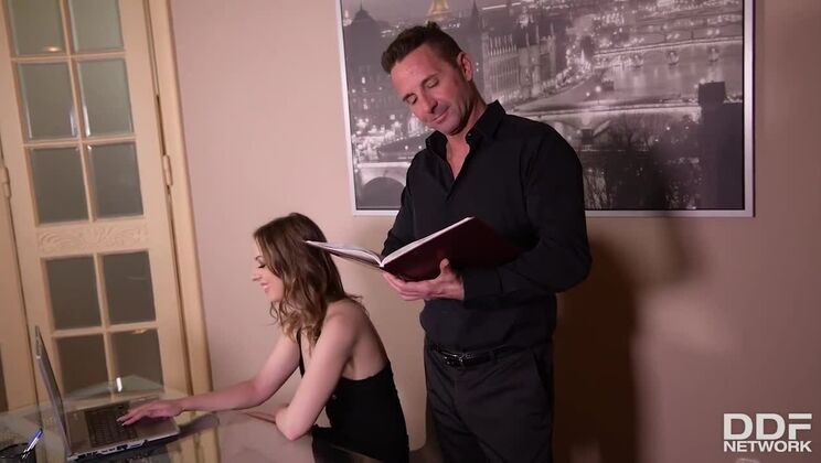 [HouseOfTaboo] - Double Penetration with Brunette Lilit - Lilit Sweet