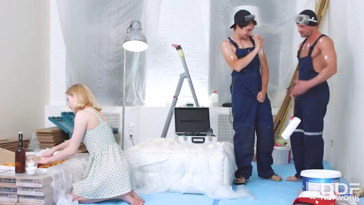 [EuroTeenErotica] - Via Lasciva's Wild European Threesome - Via Lasciva