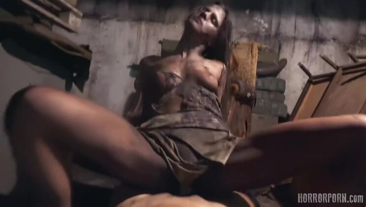 [HorrorPorn] - Deepthroat Fetish - Exorcist Horror Scene - Jane Wilde - Tommy Pistol