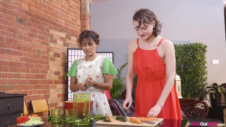 [GirlsOutWest] - Sexy Lesbians Rubi and Dodi Use Toys - Rubi Valentine