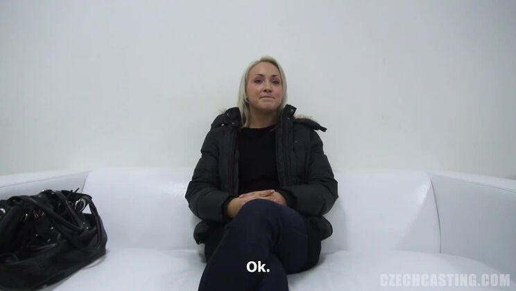 [CzechCasting] - Sexy Blonde Lucie Plays in European Casting