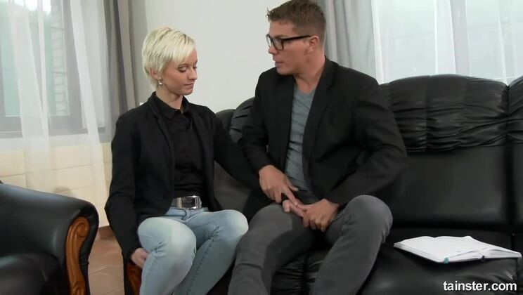 [Tainster] - Clothed and Pissing with a Fetish Twist - Pepper