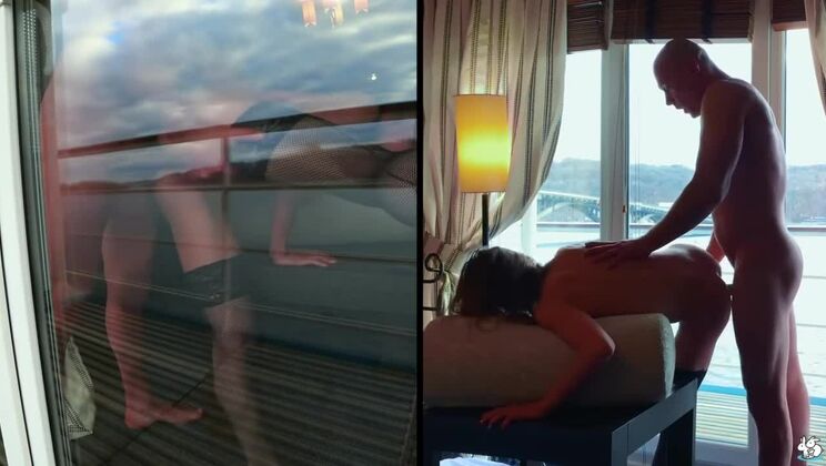 [TrueAmateurs] - Young Couple's Steamy Window Sex - Mia Bandini - Mia Bandini