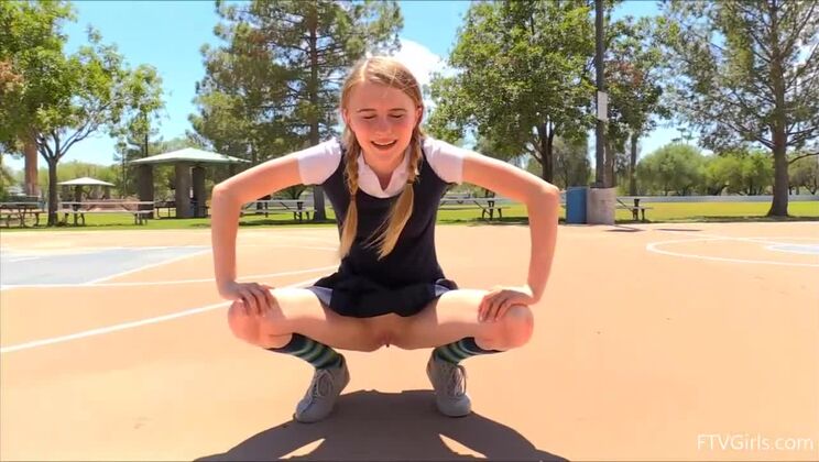 [FTVGirls] - Solo Voyeur Fun with Sharlotte - Sharlotte