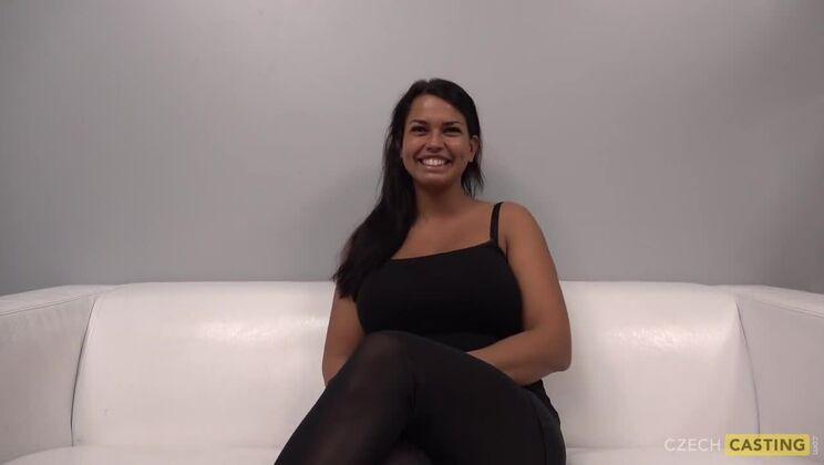 [CzechCasting] - Hot Brunette Veronika Takes It Deep