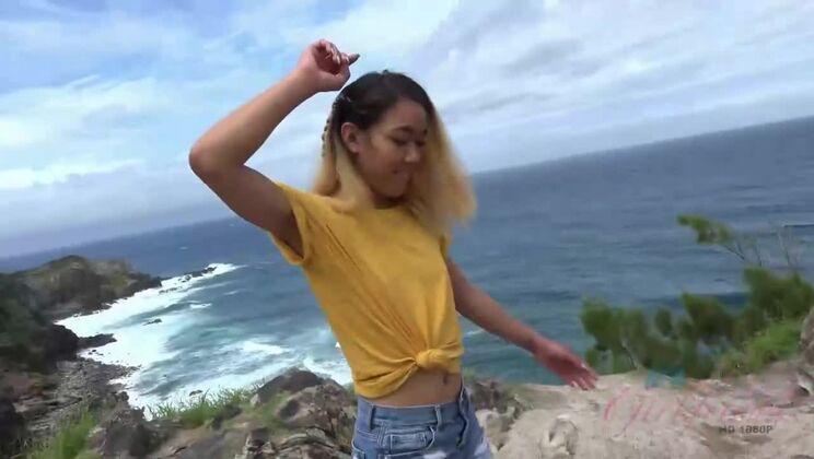 [ATKGirlfriends] - Aria Skye's Beach and Aquarium Adventure - Aria Skye