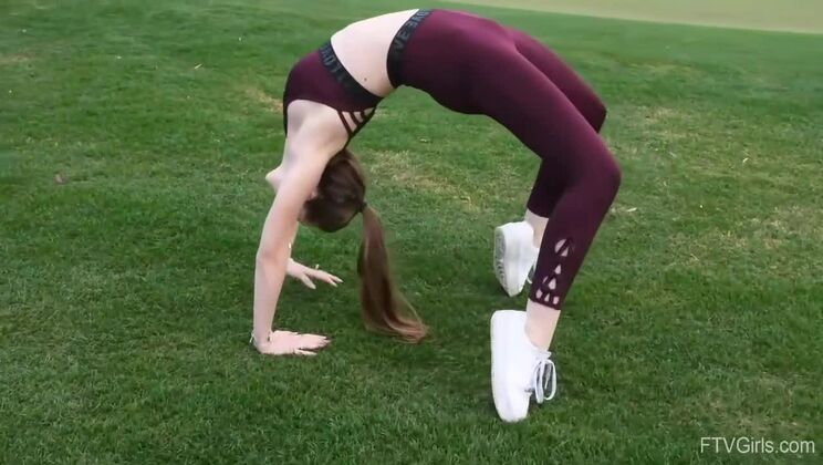 [FTVGirls] - Young Brunette's Second Day Of Play