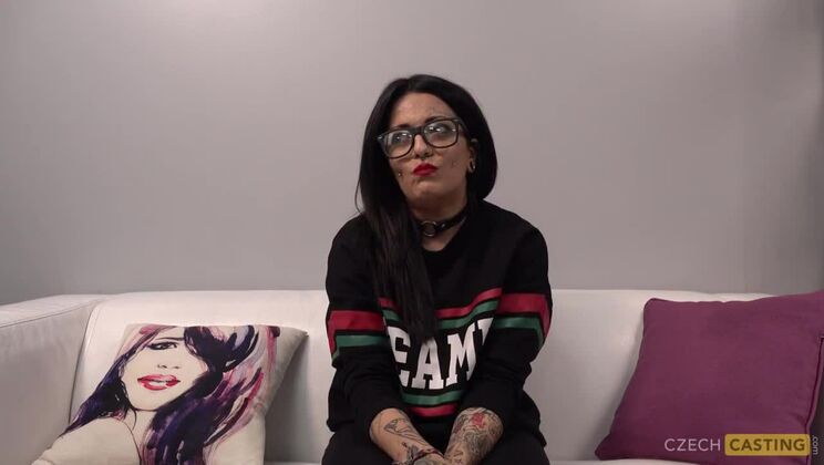 [CzechCasting] - POV Casting with Tattooed European Brunette - Mila Aljenka