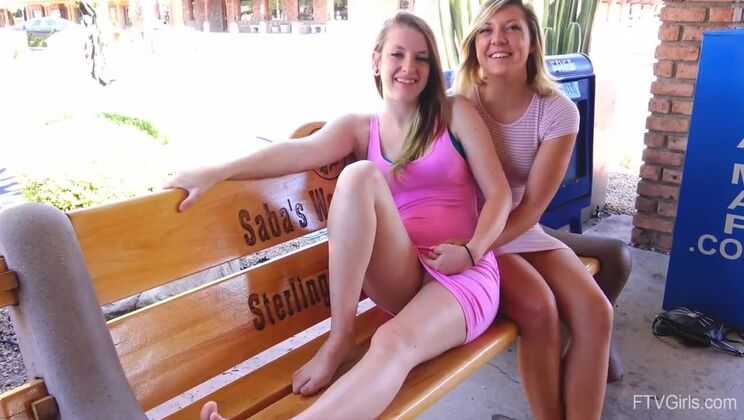 [FTVGirls] - Lesbian Upskirt and Voyeur Fun with Madison and Rachelle - Tiffanny