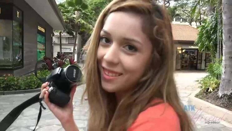 [ATKGirlfriends] - Latina Babe Kristina Bell Creampie After Pissing - Kristina Bell