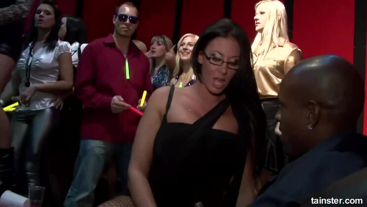 [Tainster] - Lingerie-Clad Sluts Share Cock in Disco Gangbang - Part 1 - Emma Butt - Isabella Chrystin - Lussy - Cindy Hope - Angelica Kitten - Nessa Devil - Leony aprill - Simon - Dorina Gold - Vivien1 - Sandra De Marco - Engel White - Carmen1 - Koleta - Samantha Rox