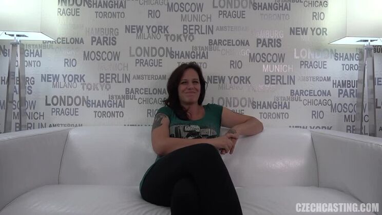 [CzechCasting] - Brunette Stepanka's Sexy Tattooed Body