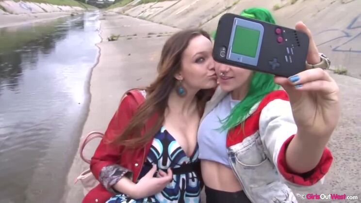 [GirlsOutWest] - Anne Melb's Outdoor Seduction - Anne Melb