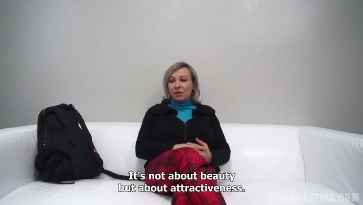 [CzechCasting] - Alena's European Casting with Huge Tits - Anastasia