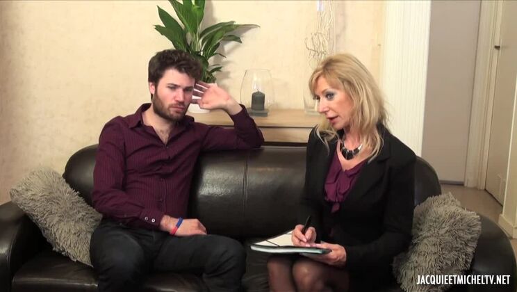 [Jacquie&MichelTV] - Doryann Fucks Blonde Marina - Riley Reid