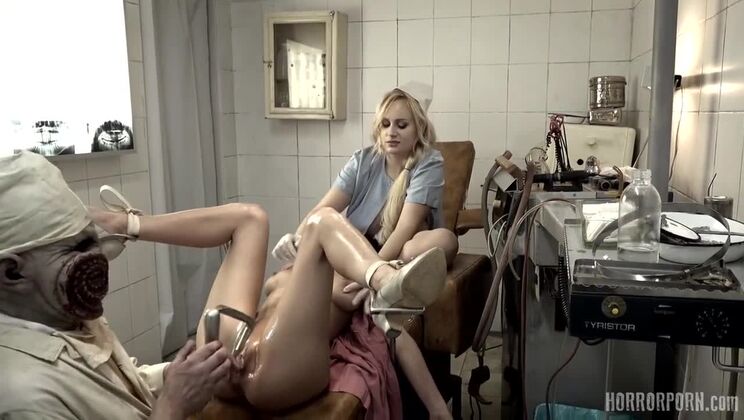 [HorrorPorn] - Anal Sex and Cumshot at the Dentist