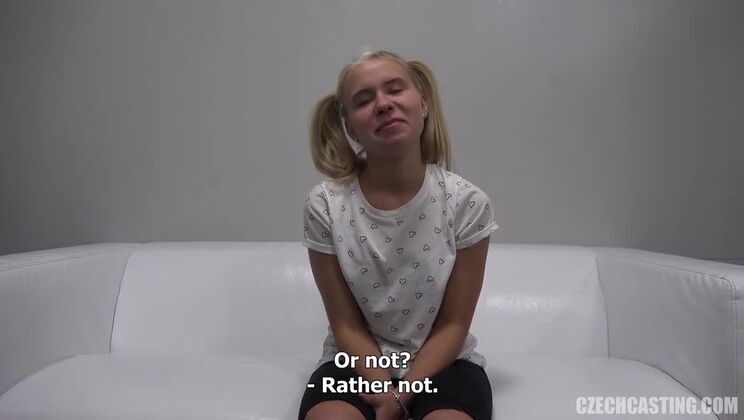 [CzechCasting] - Blonde Kristyna from Czech Republic Casting