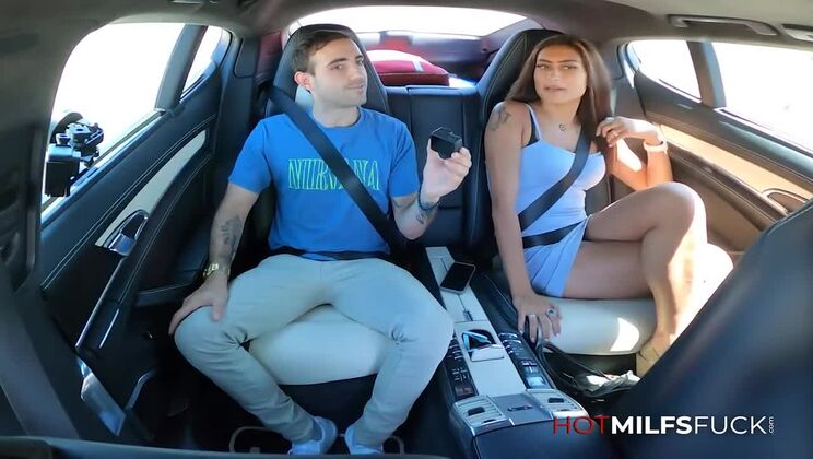 [HotMilfsFuck] - Brunette Sommer Love in Outdoor Amateur Sex - Sommer Love