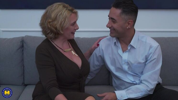 [Mature.nl] - Camilla C. Loves Anal, Big Tits, and a Creampie!