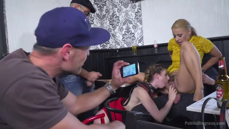 [PublicDisgrace] - Stella Cox Gets Fucked in BDSM Scene - Antonio Ross - Stella Cox - Steve Holmes - Nikky Thorne