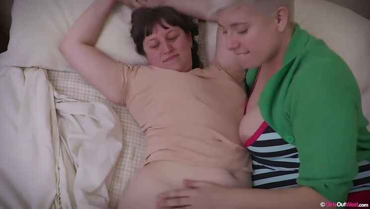 [GirlsOutWest] - Cozy Time with Charlee and Violette Big Tits