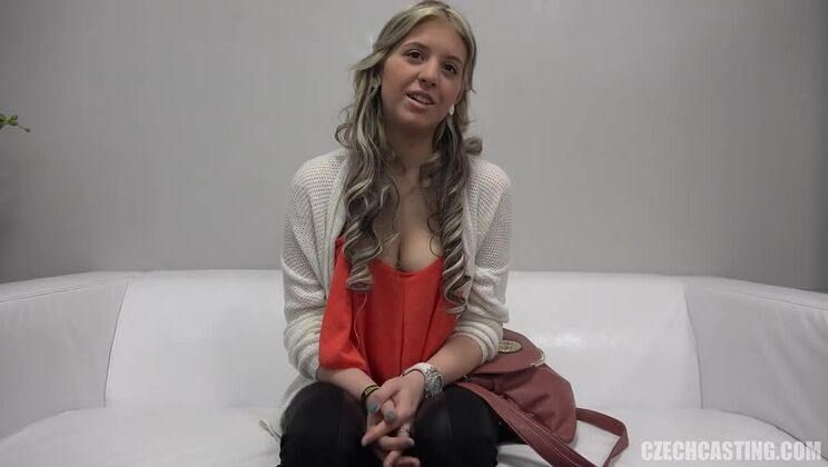 [CzechCasting] - European Blonde Karolina - Casting Session