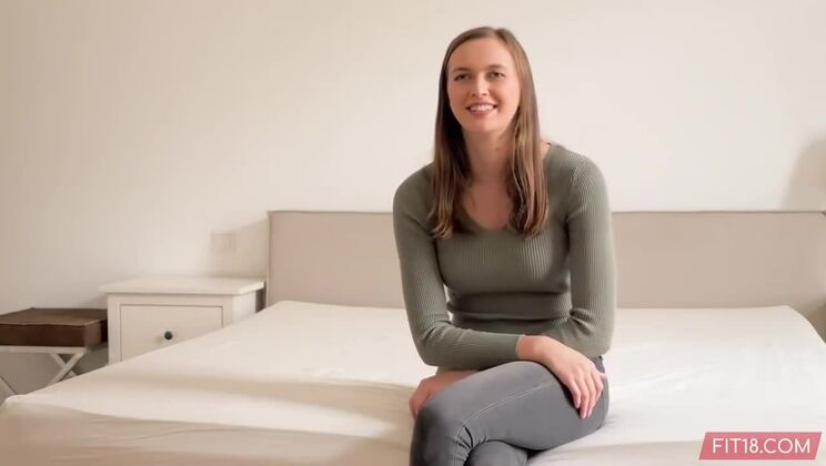 [Fit18] - Big Tits Casting Teen POV Facial - Isla Biza