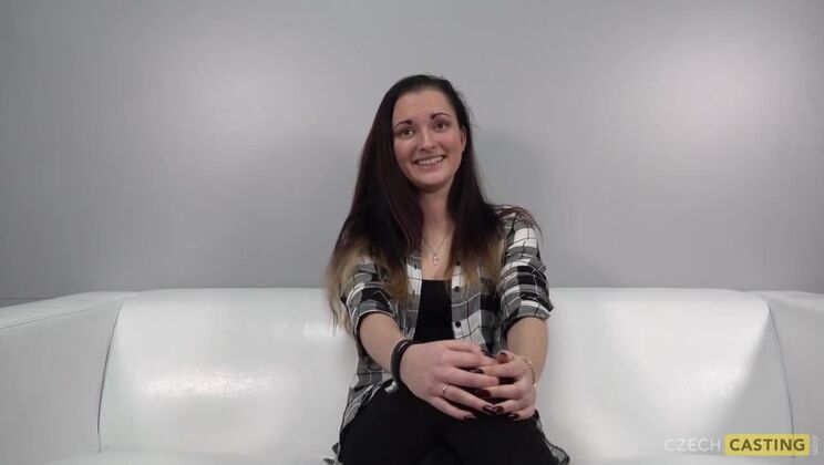 [CzechCasting] - Unbelievable Casting with Czech Brunette Petra - Barbora