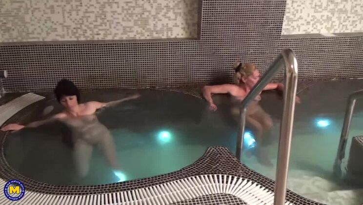 Lesbian Massage Fun with Yulia, Macie, and Krystine