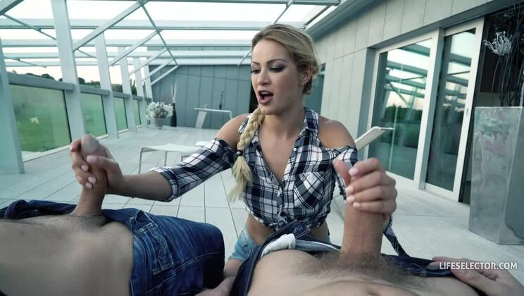 [LifeSelector] - POV Threesome with Cherry Kiss and Cock - Cherry Kiss